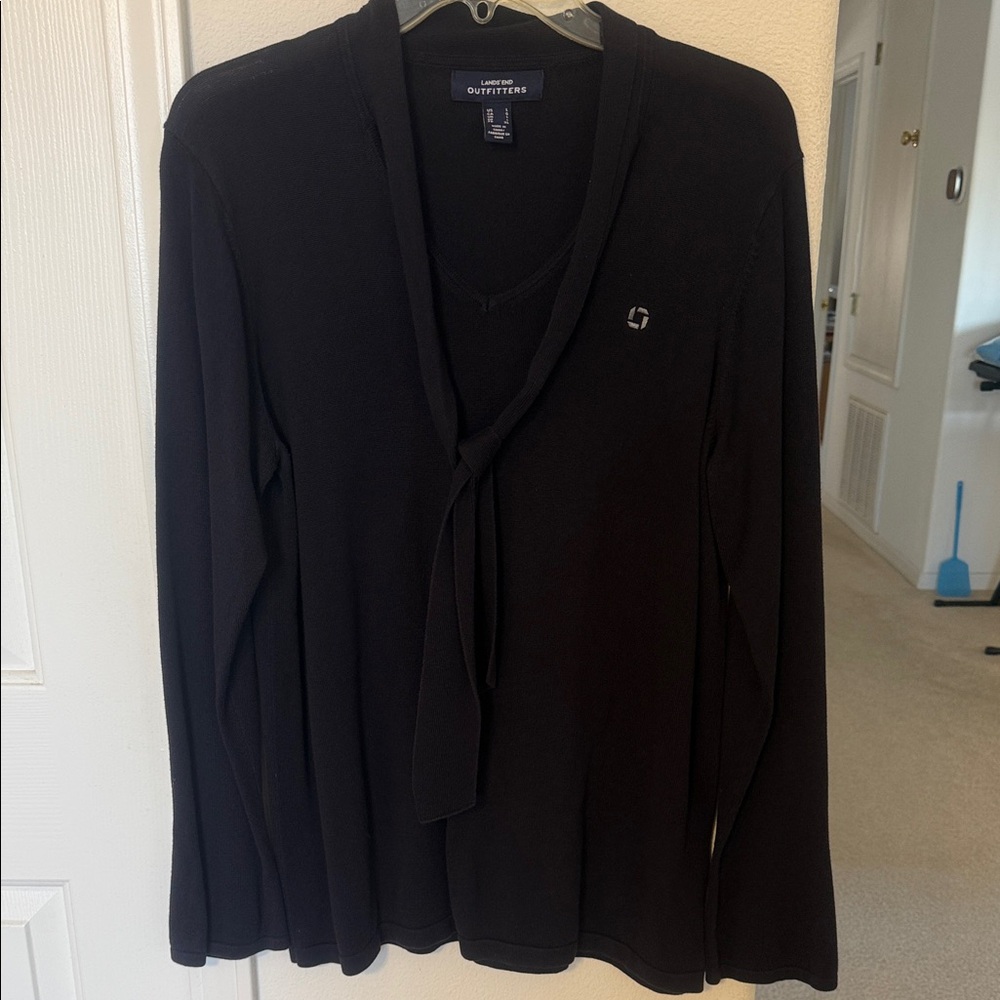 Chase Lands' End Blue Women's Sweater